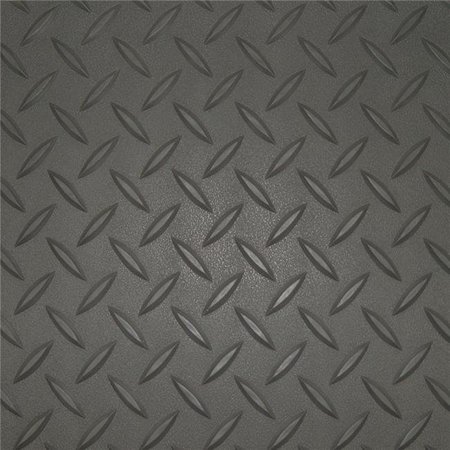 DIAMOND DECK Diamond Deck 86724 7.5 x 24 ft. Charcoal Textured Large Car Mat 86724